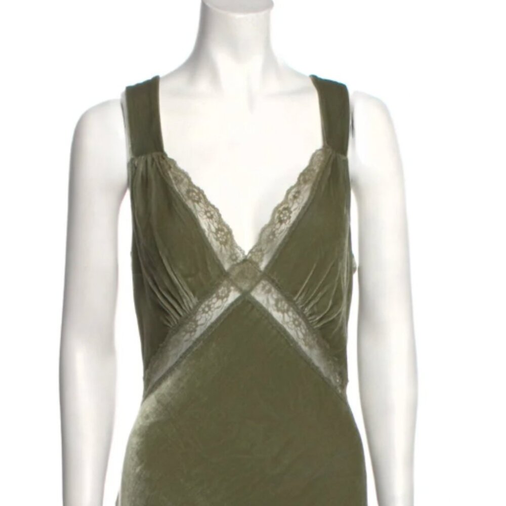 velvet reformation cut out maxi